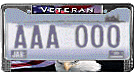 Vietnam Veteran Picture - License Plate Frame - Gulf War Vet, Iraq War Vet
