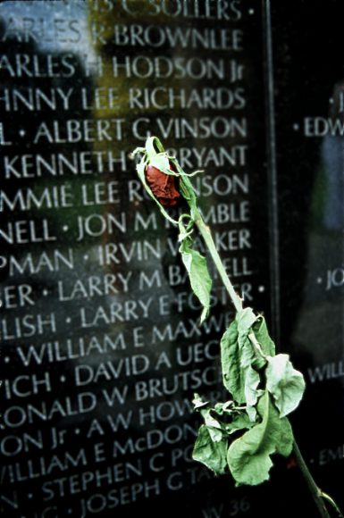 Vietnam Memorial Wall photo,